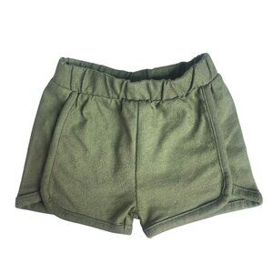 Cat & Jack Elastic Waist Shorts Baby 3-6 Months Green New Summer